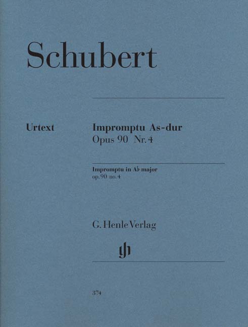 SCHUBERT - IMPROMPTU AS-DUR OP.90 NR. 4