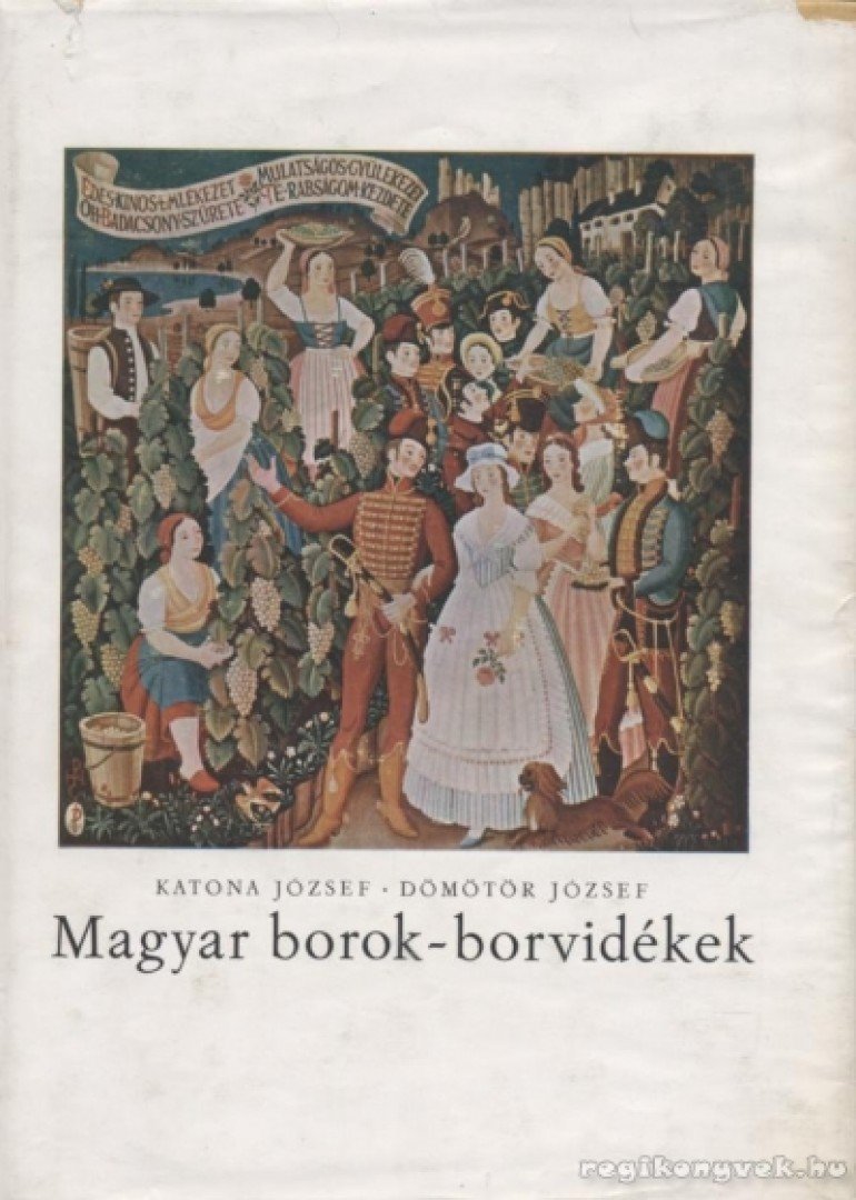 Katona József, Dömötör József - Magyar borok - borvidékek [antikvár]