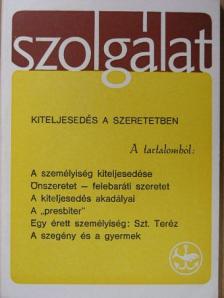 Alszeghy Zoltán - Szolgálat 1982. Karácsony [antikvár]