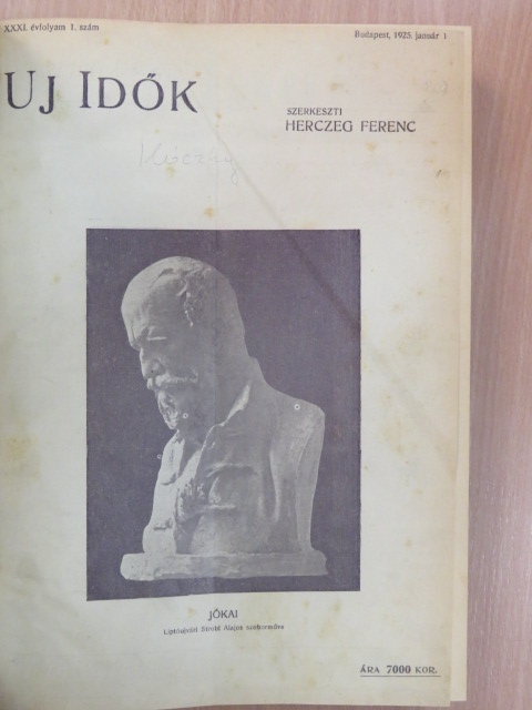 Aba-Novák Vilmos - Uj Idők 1925. I-II. (nem teljes évfolyam) [antikvár]