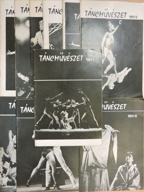 Ásó István - Táncművészet 1981. (nem teljes évfolyam) [antikvár]