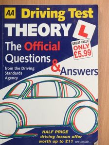 AA Driving Test Theory [antikvár]