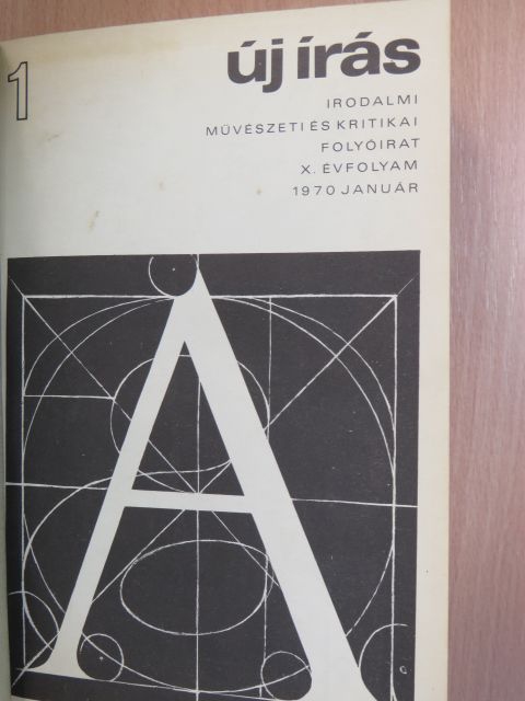Apáti Miklós - Új Írás 1970. (nem teljes évfolyam) [antikvár]