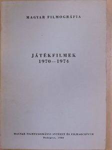 Játékfilmek 1970-1974 [antikvár]