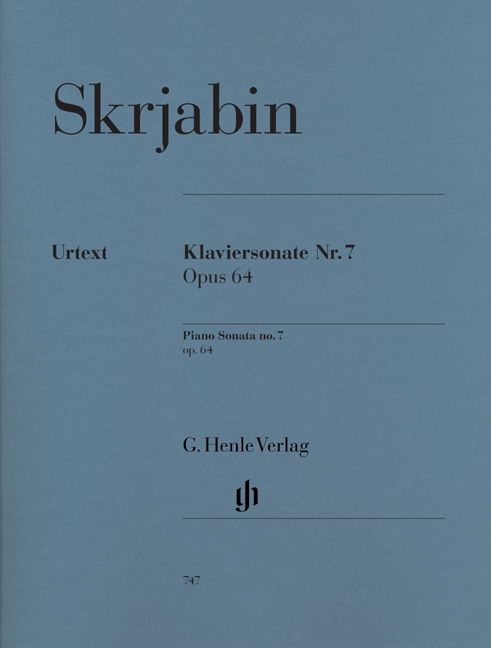 SZKRJABIN (SKRJABIN) - KLAVIERSONATE NR.7 OP.64 URTEXT (RUBCOVA/SCHNEIDT)
