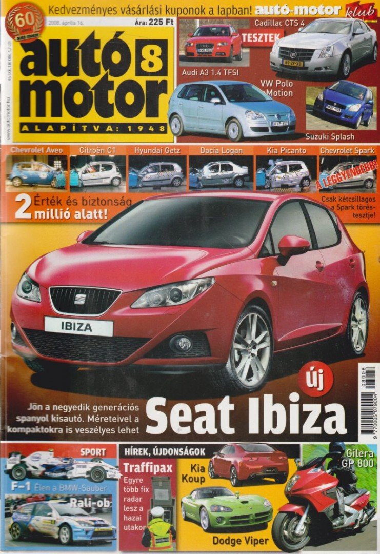 Szabó Róbert - Autó-Motor 2008. április 16. [antikvár]
