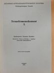 Nicholas J. Aquilano - Termelésmenedzsment I. [antikvár]