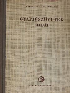 Mayer István - Gyapjúszövetek hibái [antikvár]