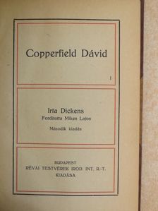 Charles Dickens - Copperfield Dávid I-III. [antikvár]