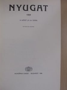 Ady Endre - Nyugat 1909. II. [antikvár]