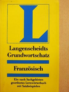 Langenscheidts Grundwortschatz Französisch [antikvár]