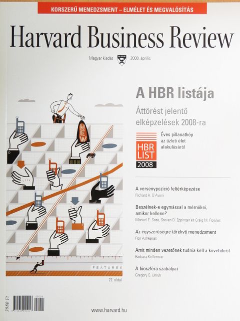 Barbara Kellerman - Harvard Business Review 2008. április [antikvár]