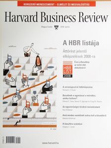 Barbara Kellerman - Harvard Business Review 2008. április [antikvár]