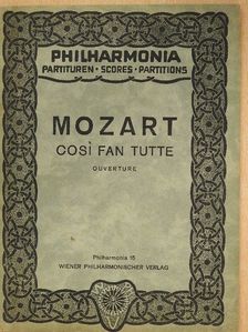 W. A. Mozart - Cosi fan tutte [antikvár]