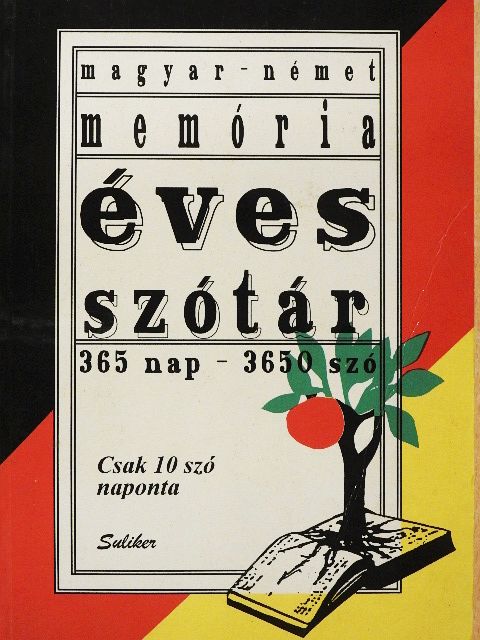 Magyar-német memória éves szótár [antikvár]