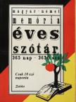 Magyar-német memória éves szótár [antikvár]