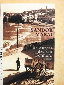 Mária Sándor - Das Wunder des San Gennaro [antikvár]