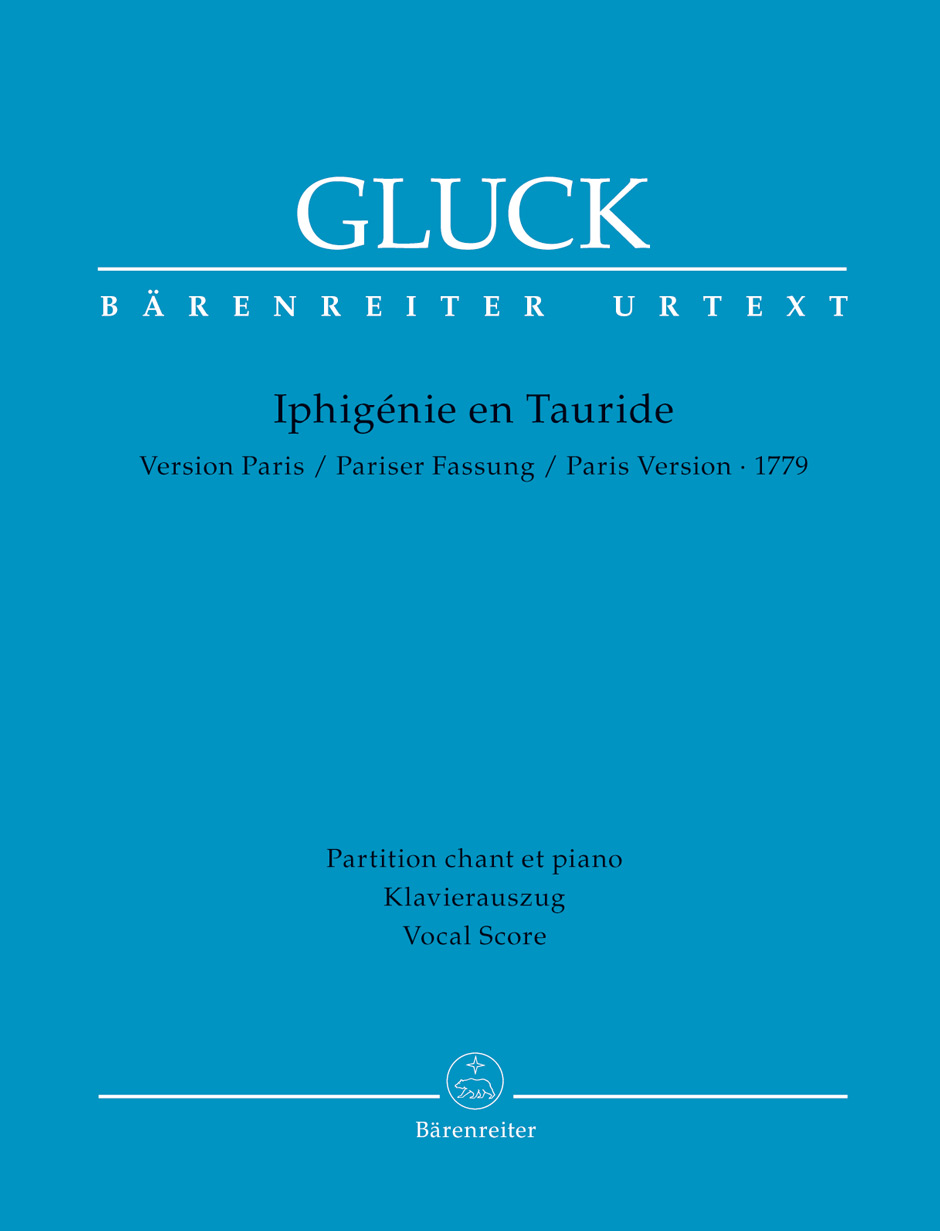 GLUCK, - IPHIGÉNIE EN TAURIDE. VERSION PARIS 1779. KLAVIERAUSZUG