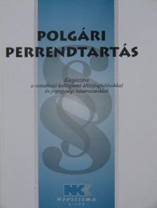 Polgári perrendtartás [antikvár]