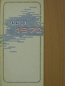 Kriterion katalógus 1972 [antikvár]