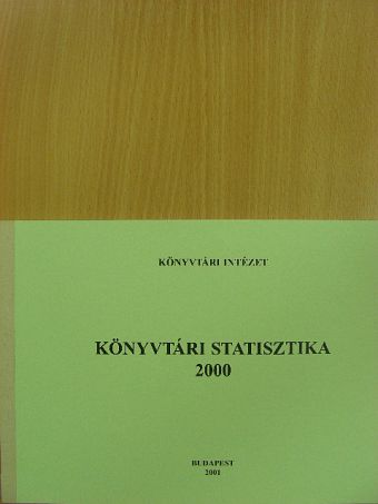 Könyvtári statisztika 2000 [antikvár]