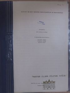 Az M-34-138 jelű geofond mintatérképlap és magyarázója [antikvár]