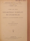 Dr. Czirbusz Géza - A Herbart-Ziller-Rein-féle didaktikai elmélet és gyakorlat/Földrajz a középiskolák számára II.  [antikvár]