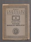 Péterfy Jenő, Vajthó László - Péterfy Jenő magyar irodalmi bírálatai [antikvár]