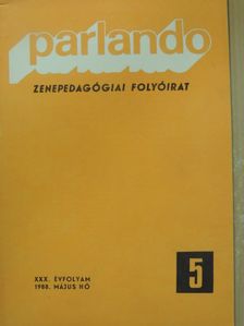 Baróti Géza - Parlando 1988. május [antikvár]