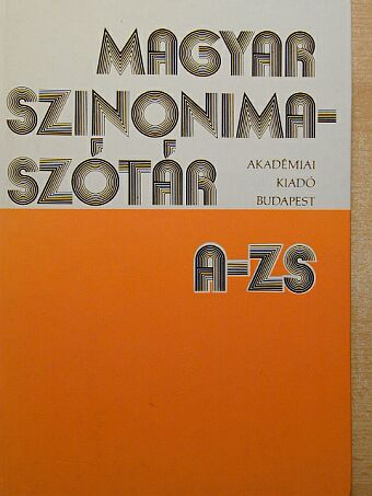 O. Nagy Gábor - Magyar szinonimaszótár [antikvár]