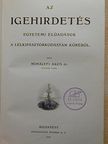 Dr. Mihályfi Ákos - Az igehirdetés [antikvár]