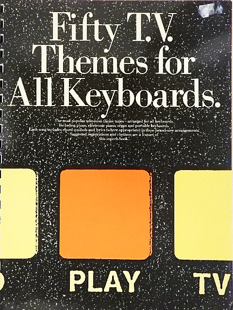 Billy Goldenberg - Fifty T.V. Themes for All Keyboards [antikvár]