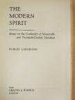 Robert Langbaum - The Modern Spirit [antikvár]