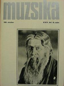 Borgó András - Muzsika 1981. október [antikvár]