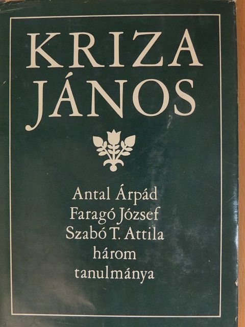 Antal Árpád - Kriza János [antikvár]