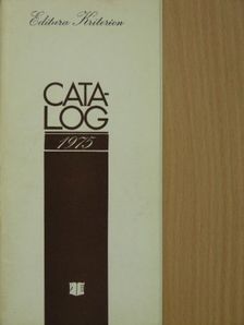 Kriterion katalógus 1975 [antikvár]