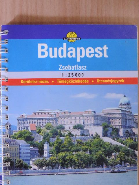 Budapest zsebatlasz [antikvár]