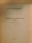 UNESCO kiadványok 1963 [antikvár]