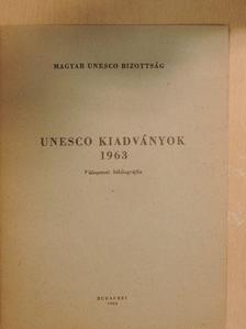 UNESCO kiadványok 1963 [antikvár]