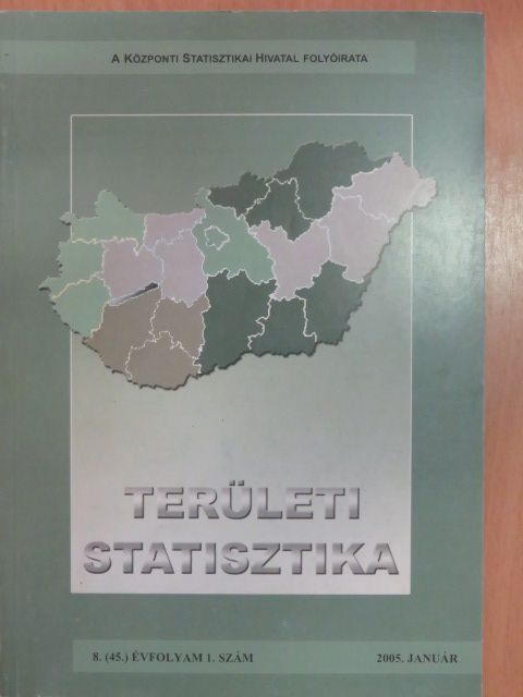 Ambrus Zoltánné - Területi Statisztika 2005. január [antikvár]