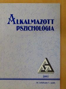 Bugán Antal - Alkalmazott Pszichológia 2002/1. [antikvár]