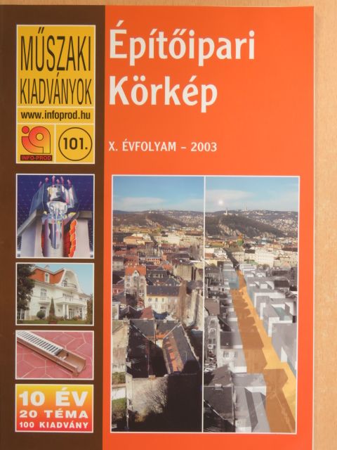Bencze Imre - Építőipari Körkép 2003. [antikvár]
