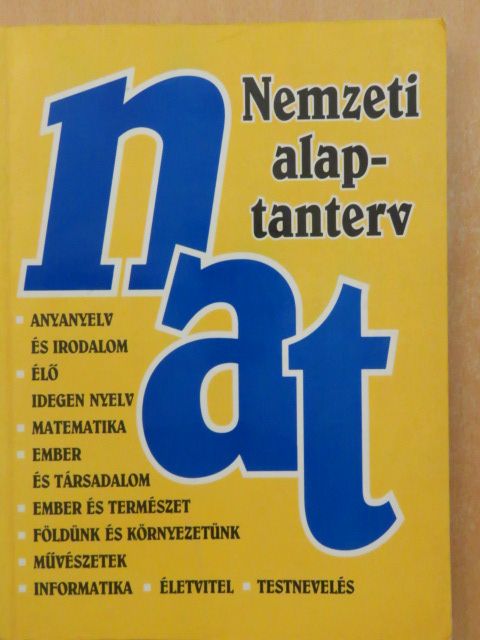 Nemzeti alaptanterv [antikvár]