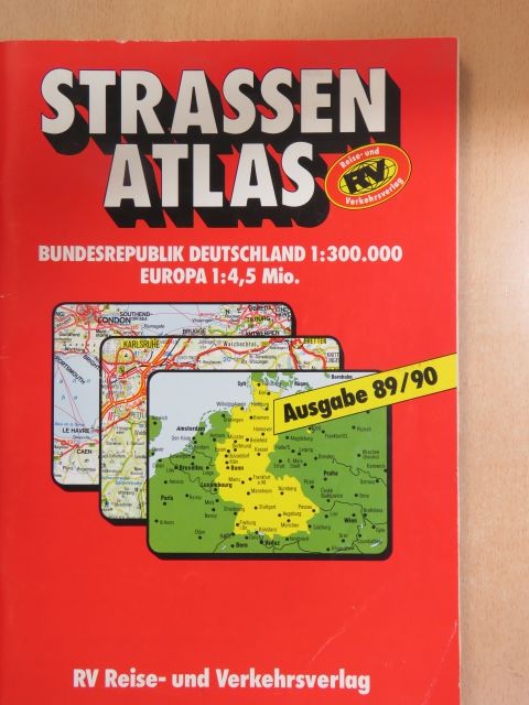 Strassen Atlas 89/90 [antikvár]