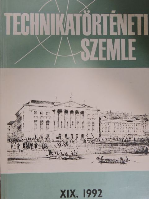 Bartha Lajos - Technikatörténeti Szemle 1992/XIX. [antikvár]