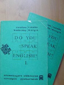 Bodóczky Caroline - Do You Speak English? I-II. [antikvár]