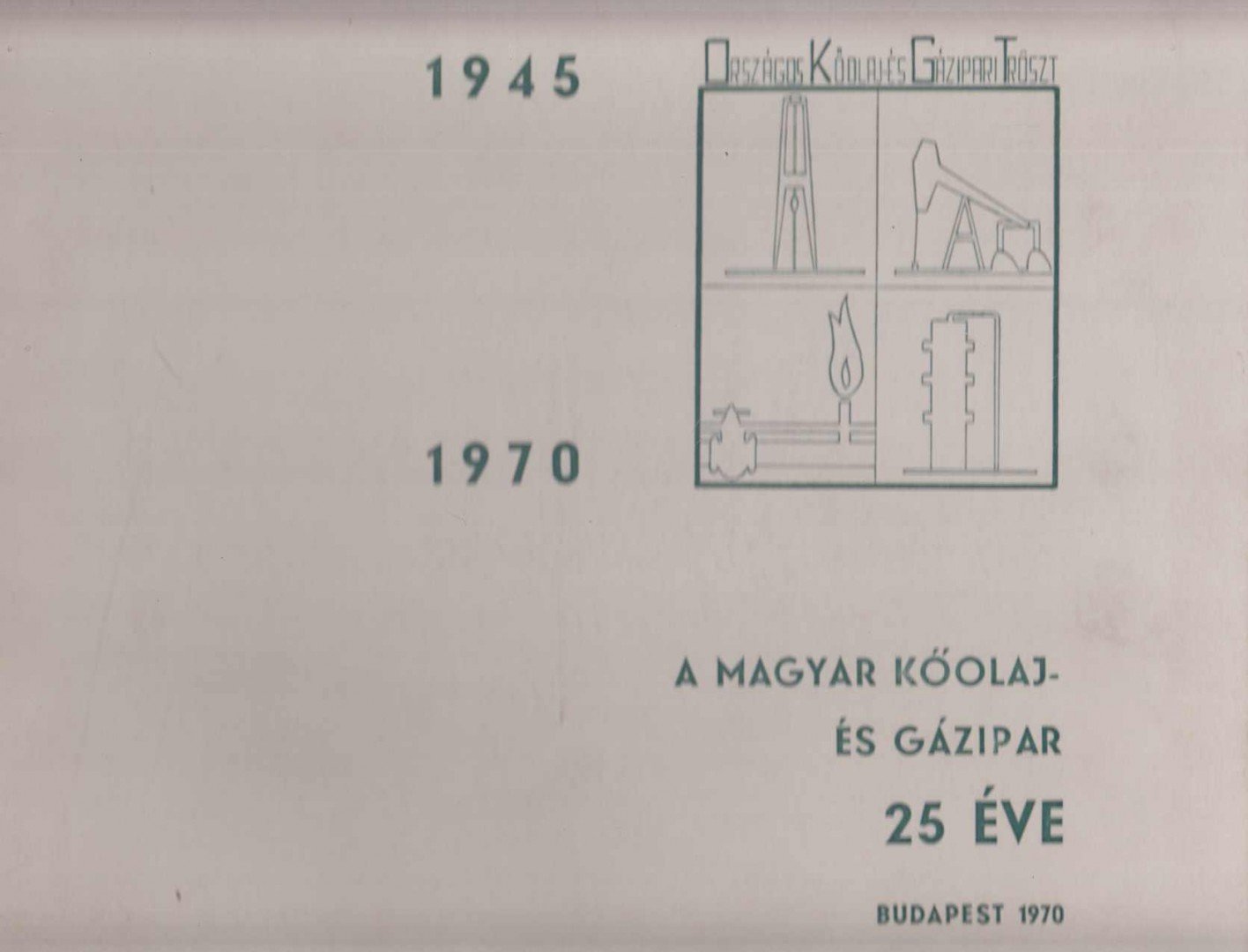 Palkó József - A magyar kőolaj és gázipar 25 éve [antikvár]
