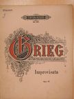 Edvard Grieg - Improvisata [antikvár]