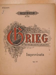 Edvard Grieg - Improvisata [antikvár]