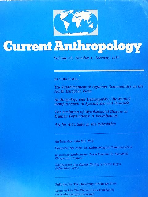 George A. Clark - Current Anthropology February 1987 [antikvár]